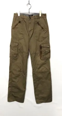 Doublefocus 古着 ファスナーディテール デザイン カーゴパンツ