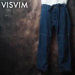 VISVIM｜13SS Slim Infantry Pants（Navy・３）