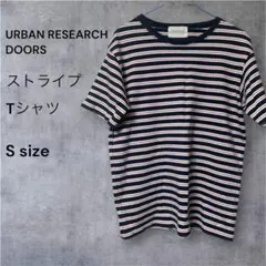 URBAN RESEARCH DOORS ストライプ Tシャツ 半袖