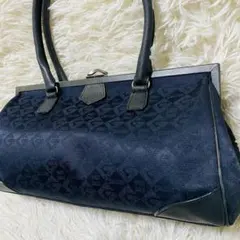 ✨美品✨ジャンポールゴルチエ レザー トートバッグ 黒 エナメル 底鋲 A4 ✨美品✨ジャンポールゴルチエ レザー トートバッグ 黒 エナメル 底鋲