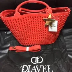 DIAVEL studs tote bag Lsize
