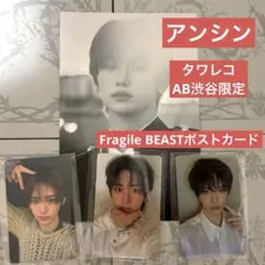 アンシン　ALD1 少年BEAST タワレコ　トレカ　 ポストカード