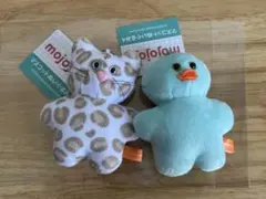 新品タグ付き　mojojojo マスコットぬいぐるみ4 ヒヨコ　ネコ