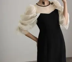 【新品タグ付き】atlo オケージョンドレス パーティー ドレス