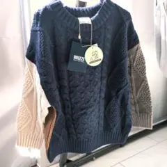 BREEZE ケーブルニットセーター（多色）90cm