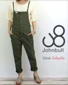 Johnbull　ワークサロペットパンツ　オーバーオールのサムネイル