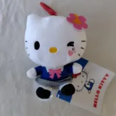 ハローキティ カラビナ付きマスコット　平成ギャル
