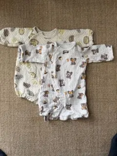 【赤ちゃん本舗】動物柄ロンパース 70cm