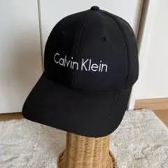 Calvin Klein 黒 キャップ CKロゴ