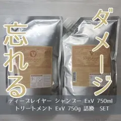新品 ディープレイヤー シャンプー&トリートメント ExV 750ml/g 詰替のサムネイル