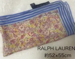 Ralph Lauren 花柄 スカーフ 約52×55cm
