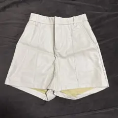 INGNI レザーショートパンツ