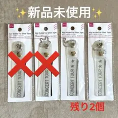 銀テープ用キーホルダー　2個セット　銀テープケース　ダイソーのサムネイル
