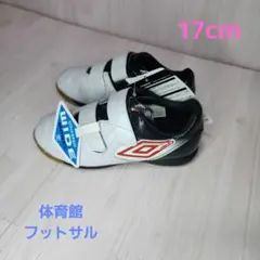 期間限定割引17cm★こどもアンブロ★サッカー★体育館シューズ★室内★ワイド3E