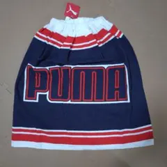 PUMA スイムタオル ネイビー赤 紺 60x120cm