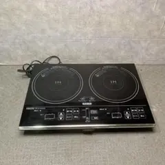 極美品・完品】山善 YAMAZEN 2口IH調理器 IHW-S1460G(B) - メルカリ