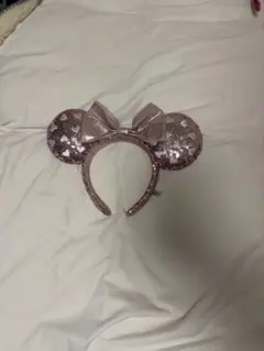 ディズニーランド シー ハート型スパンコールカチューシャ ミニーマウス