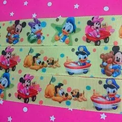 【1m @ ¥150 】❤ ディズニー A ❤ グログランリボン #