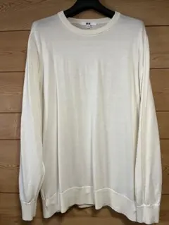 メリノクルーネックセーター