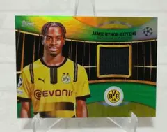 【99枚限定】 ジェイミーバイノー・ギッテンス ジャージカード topps