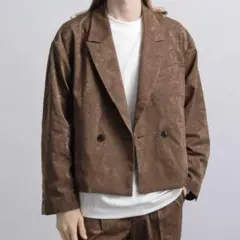 【HARE】フェイクスウェードショートジャケット