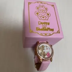 香港ディズニーランド　ダッフィーツムツム　腕時計&ネックレス