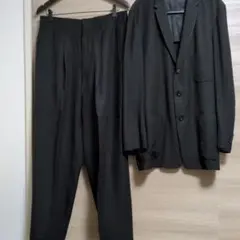 1950s 黒 カスリ ネップ レーヨン セットアップ ロカビリー スペシャル