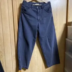 ユニクロU ワイドフィットカラージーンズ　32 07グレー