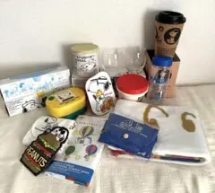 スヌーピーグッズ 15点 まとめ USJ ニッセイ アオキ くじ