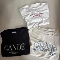 ロゴTシャツ 3枚セット 半袖のサムネイル