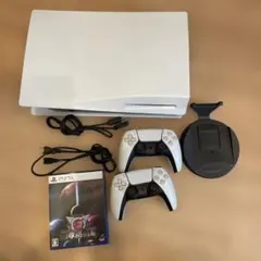 PlayStation 5(ディスク搭載モデル)+コントローラー2個+ソフト