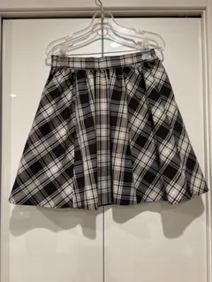earth music & ecology チェックスカート
