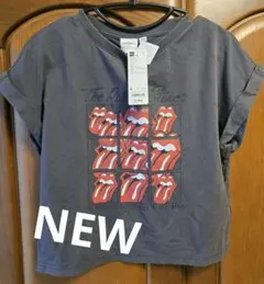 新品GU クロップドTシャツ