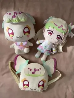 アイドルプリキュア　プリルン⭐︎ズキューン　ぬいぐるみセット リュック付き