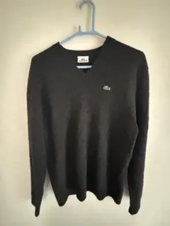 LACOSTE Vネックニットセーター
