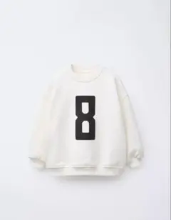 新品　ZARA 92cm 2years トレーナー　ホワイト