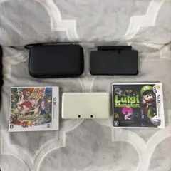 ニンテンドー　任天堂　Nintendo 3DS 白　ホワイト　ソフト付　ケース付