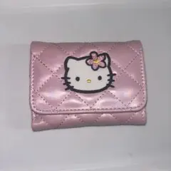 キティちゃん 三つ折り財布 ピンク