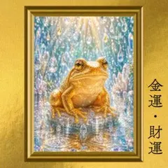 金耀招福蛙 カエル様 開運アート - メルカリ