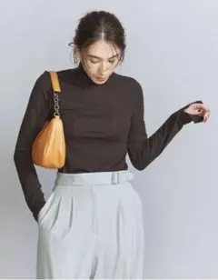 BY ベアフライス タートルネック カットソー シアーハイネック シアータートル