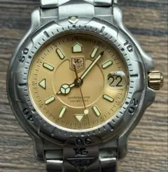稼働・訳あり TAG HEUER WH1253 セル タグホイヤー ゴールド - メルカリ
