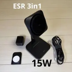 ESR Qi2(15W) 3in1 ワイヤレス充電 （CryoBoost搭載)