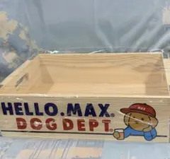 限定値下げ DOG DEPT オリジナル ウッドクレート - メルカリ