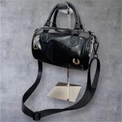FRED PERRY Amy Winehouse Mini Barrel Bag