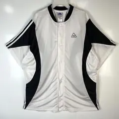 Adidasアディダスバスケシューティングシャツ半袖ジャージブラックホワイト