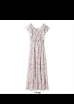 snidel Sustainableプリーツフリルワンピース 2サイズ