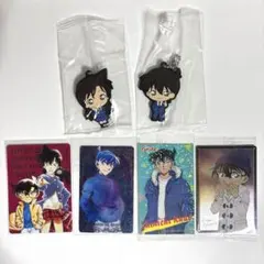 名探偵コナン 工藤新一 毛利蘭 コナン カード ラバーマスコット