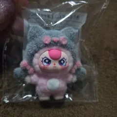 きぐるみぶんぶんキャットBC キーホルダー