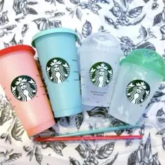 新品未使用＊スターバックス リユーザブルカップ 4種セット