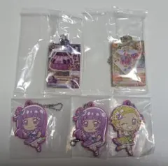 アイカツ だれでも アクリルチャーム ラバー マスコット ひなき スミレ リサ